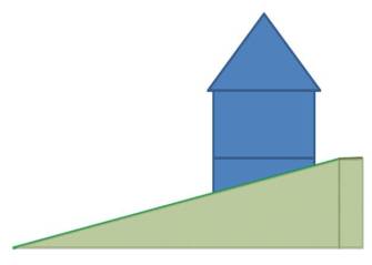 Grafik Haus am Hang 1