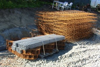 Material für Bodenplatte