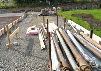 Material hat seinen Platz