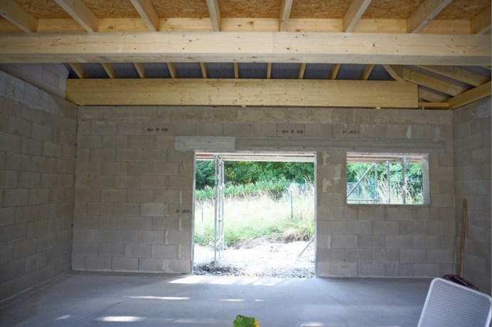 Auflage Pfette Garage