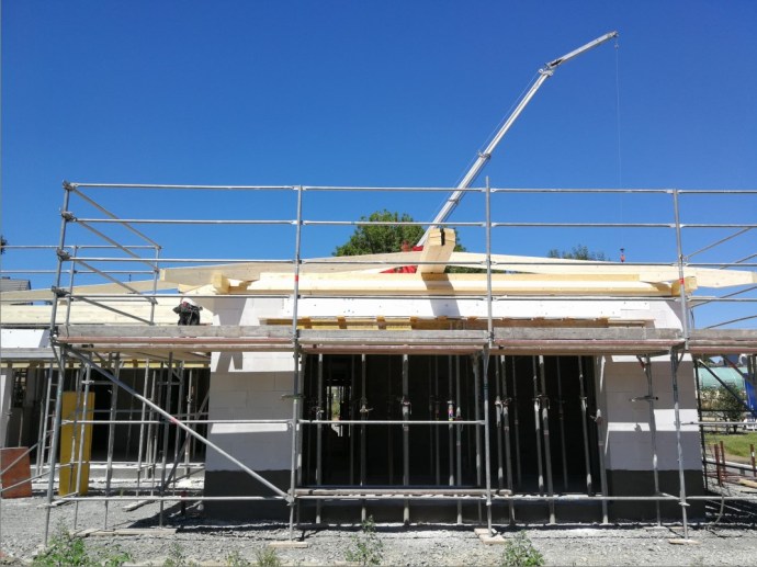 Dachstuhl große Balken