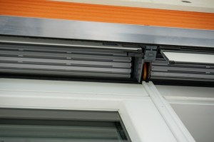 Rolladen von unte