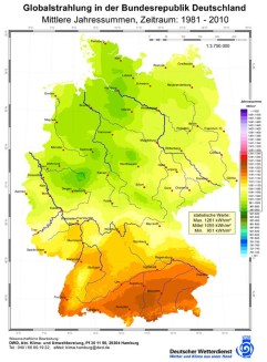 Deutscher Wetterdienst globalstrahlung