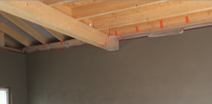 Kalkzementputz Garage