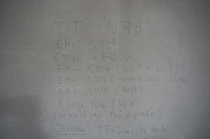 Wandmalereien auf Putz