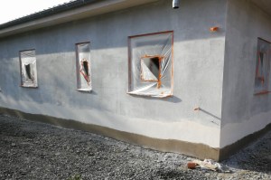 Außenputz Vorarbeiten Sockelputz 2