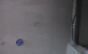 Putz Feuchtraum anzeichnen