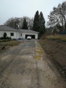 Einfahrt nach Wasser
