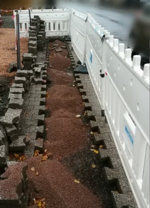 Telekom Bürgersteig