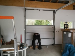 garagentore einfädeln der lamellen