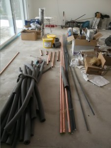 material für wärmepumpe