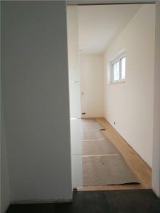 Schiebetür Küche offen