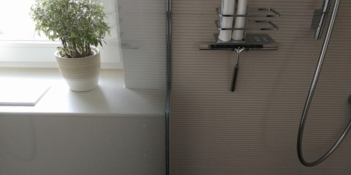 Duschwand bündig bb