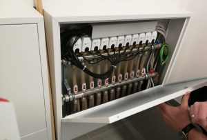Verteiler Fußbodenheizung 2